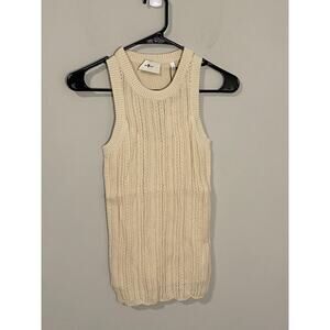 New 7 for All Mankind Womens Crochet Tank Top Size Small
